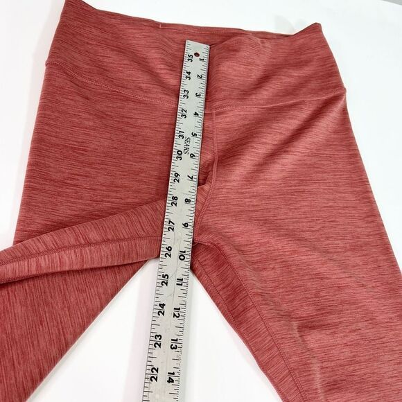 Nike Leggings Womens Medium Mid Rise Compression Pink Athletic Pants - Picture 5 of 11